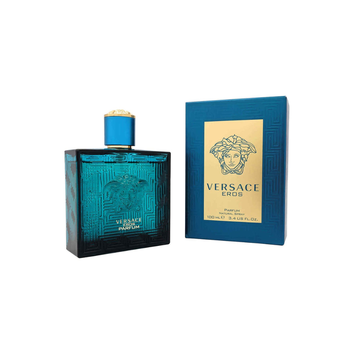 Versace Eros Parfum 100ml Hombre, una fragancia intensa y seductora que resalta tu personalidad. ¡Descúbrelo ahora y deja huella!-1