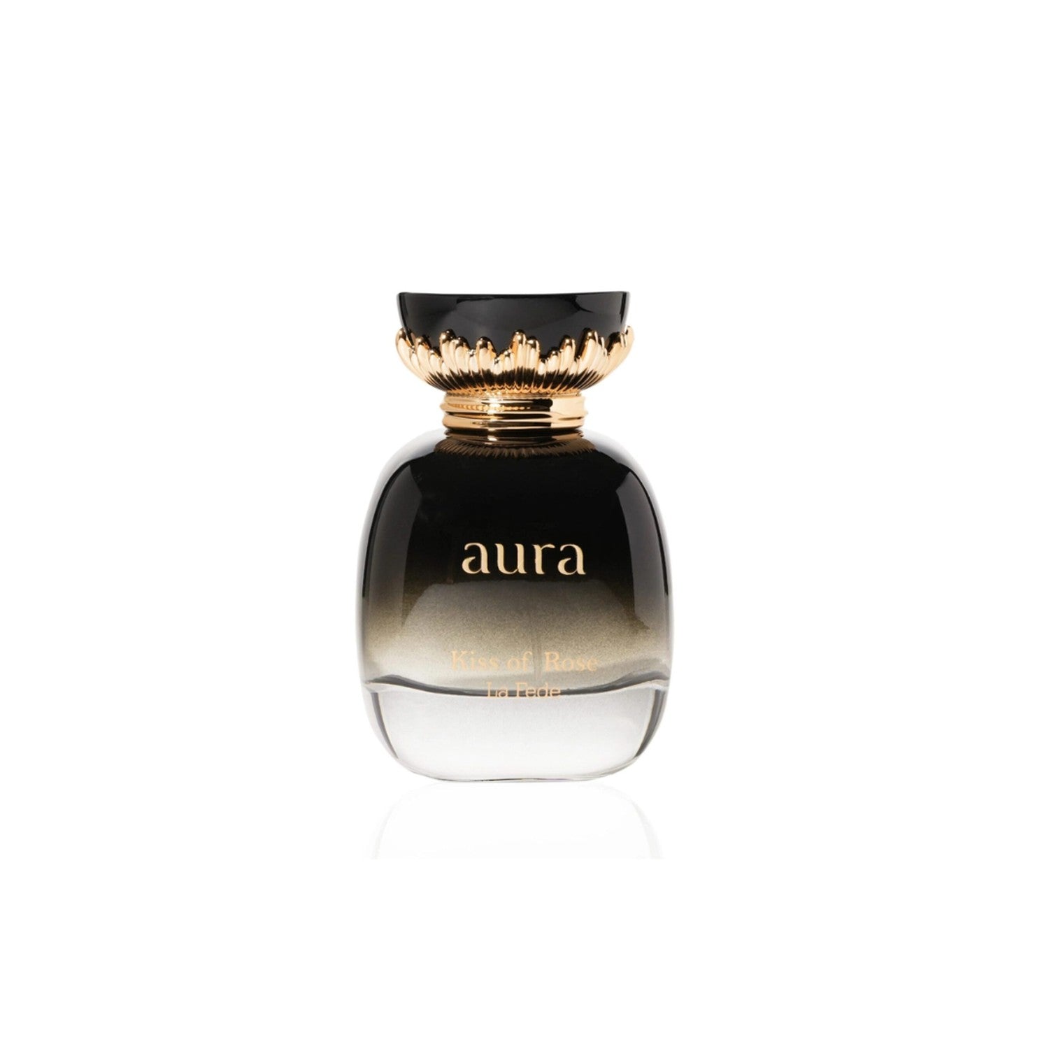 Khadlaj La Fede Aura Kiss Of Rose Edp 100 Ml Mujer. Perfume floral y seductor que realza tu esencia. ¡Descúbrelo ahora y enamórate!-2