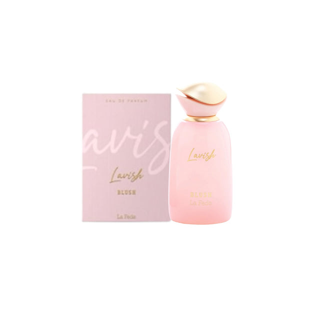 Khadlaj La Fede Lavish Blush Edp 100 Ml Mujer, una fragancia seductora y duradera. ¡Descúbrela ahora y resalta tu esencia única!-1