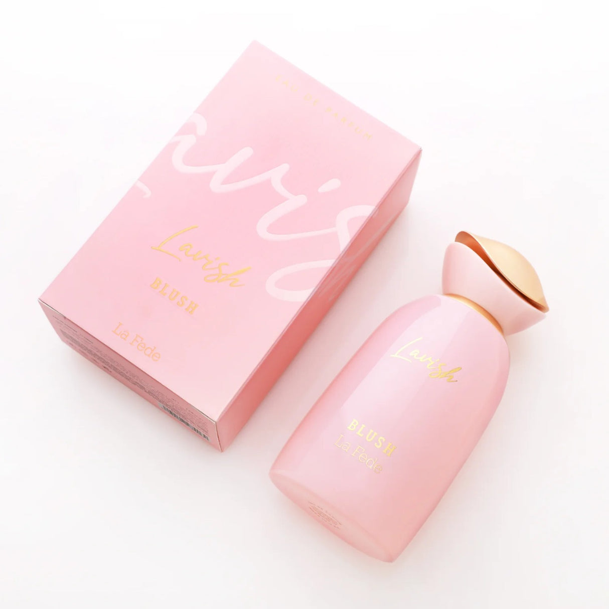 Khadlaj La Fede Lavish Blush Edp 100 Ml Mujer, una fragancia seductora y duradera. ¡Descúbrela ahora y resalta tu esencia única!-3