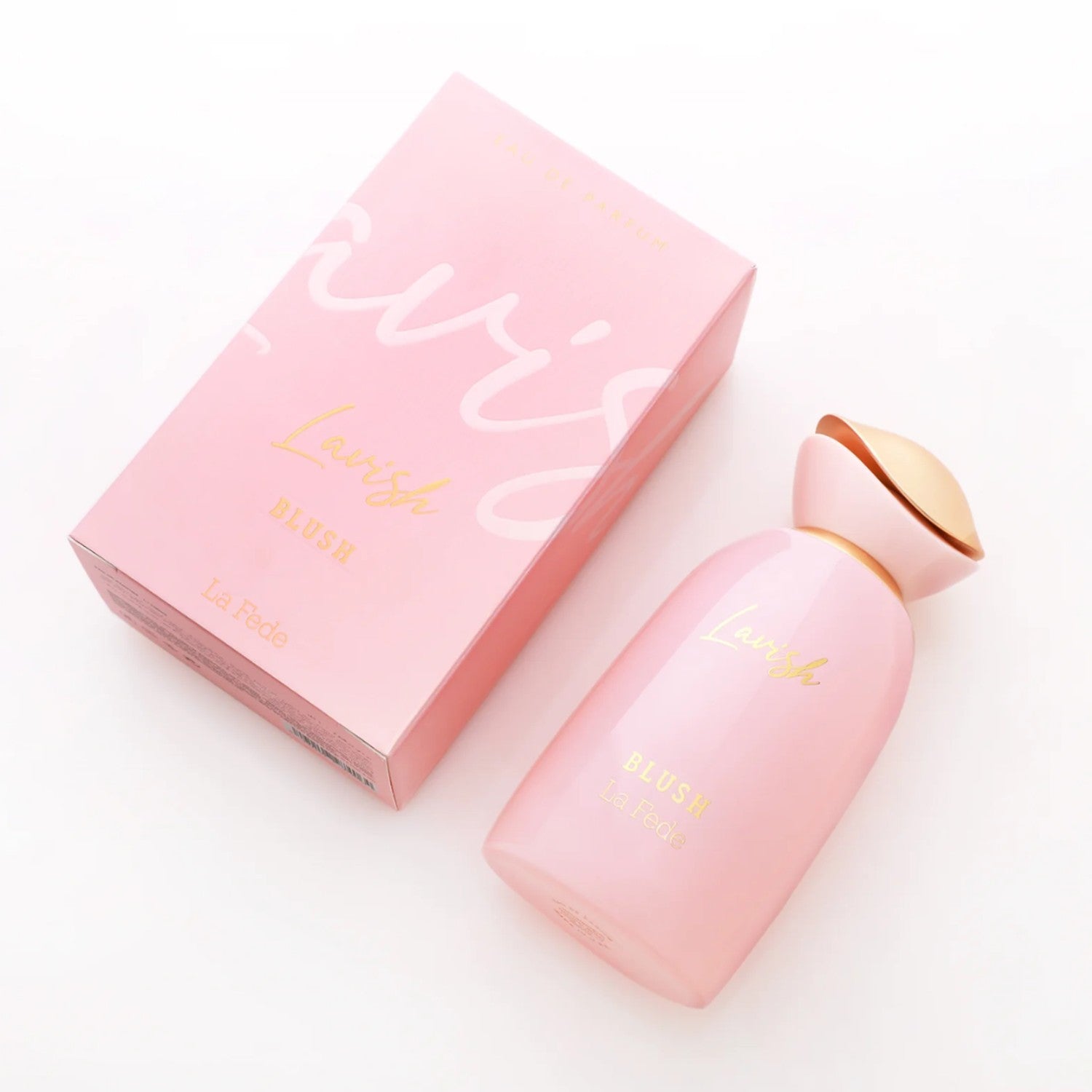 Khadlaj La Fede Lavish Blush Edp 100 Ml Mujer, una fragancia seductora y duradera. ¡Descúbrela ahora y resalta tu esencia única!-3