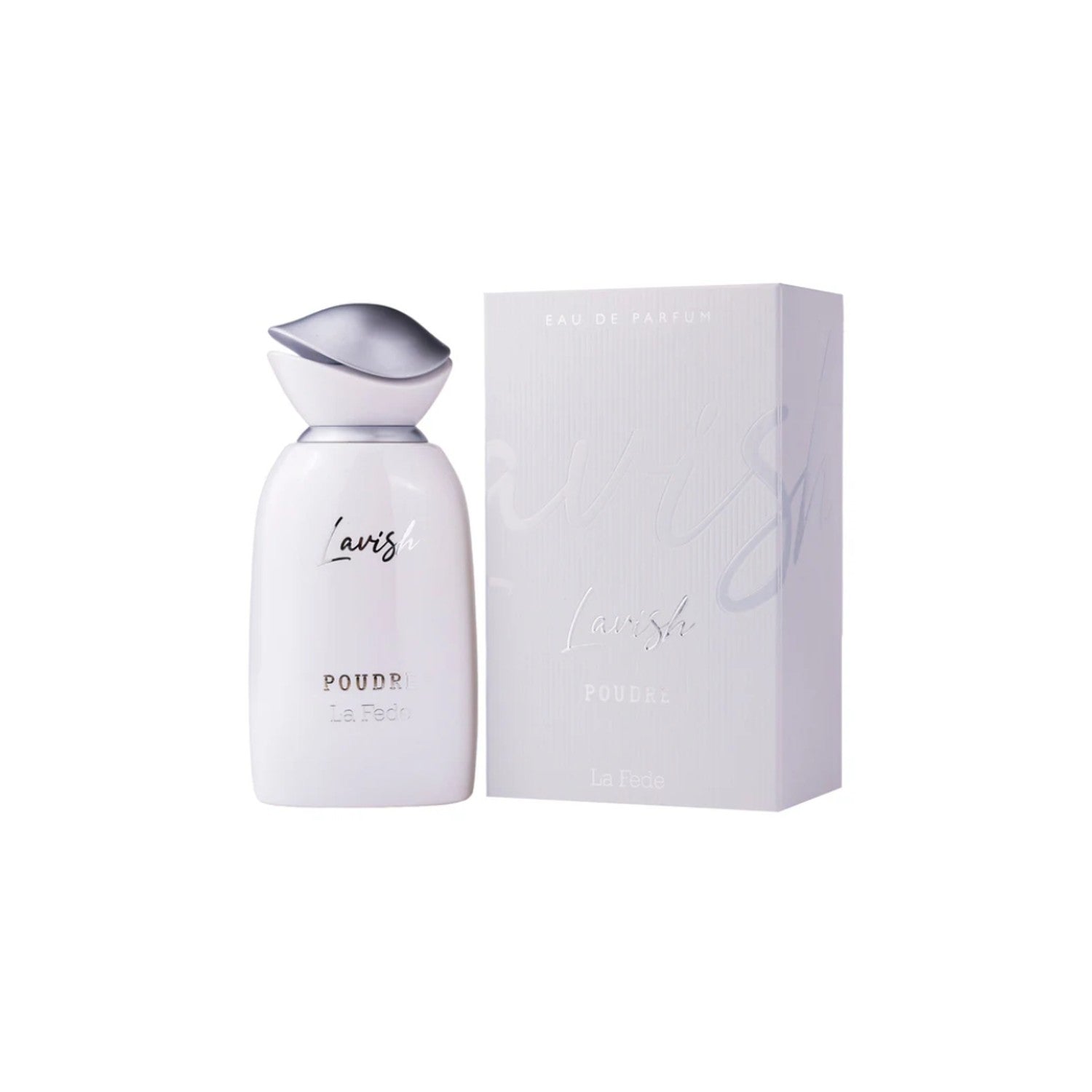 Khadlaj La Fede Lavish Poudre Edp 100 Ml Mujer. Fragancia única y sofisticada para resaltar tu esencia. ¡Descúbrelo ahora y deslumbra!-1