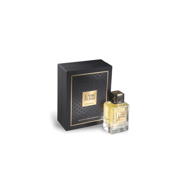 Khadlaj Maison L' Or Noir Edp 100 Ml Unisex, una fragancia única que cautiva los sentidos. ¡Descúbrelo y hazlo tuyo hoy!-1-1-1-1-1