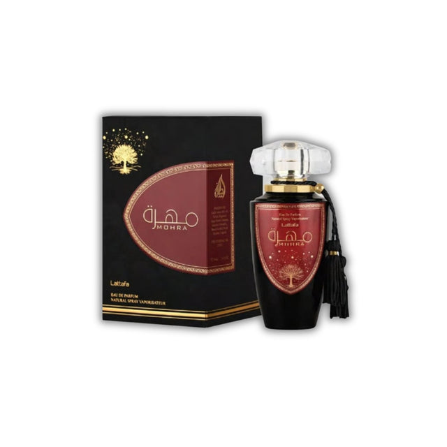 Lattafa Mohra Edp 100 Ml Unisex, una fragancia cautivadora para todos. Perfecta para cualquier ocasión. ¡Descúbrela ahora y destaca tu esencia!-1-1-1-1-1