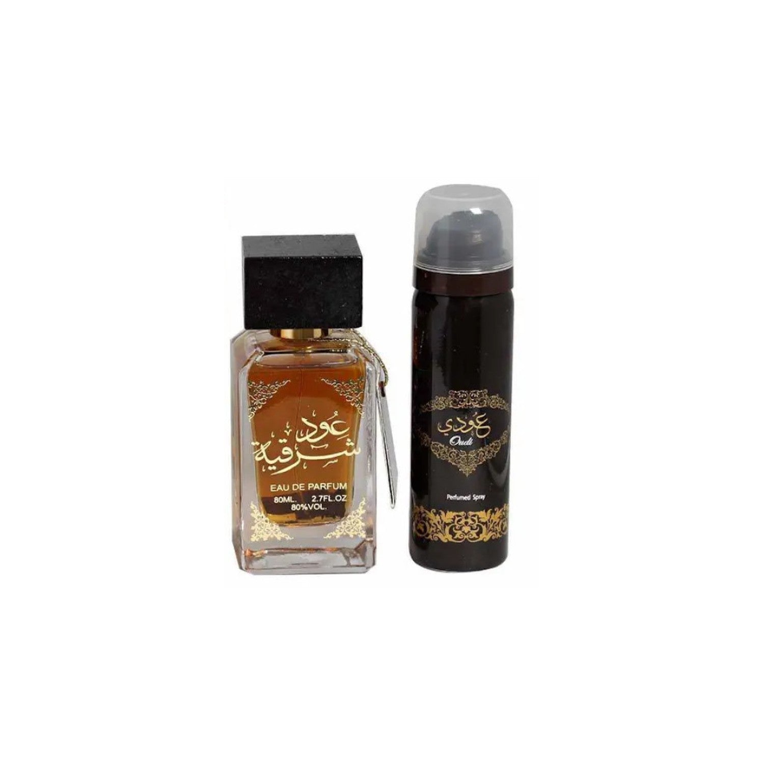 Ard Zaafaran Oud Sharqia Set Edp 80 Ml + Deo Spray 50 Ml Unisex. Perfume y desodorante de larga duración. ¡Descúbrelo ahora y siente la elegancia!-2