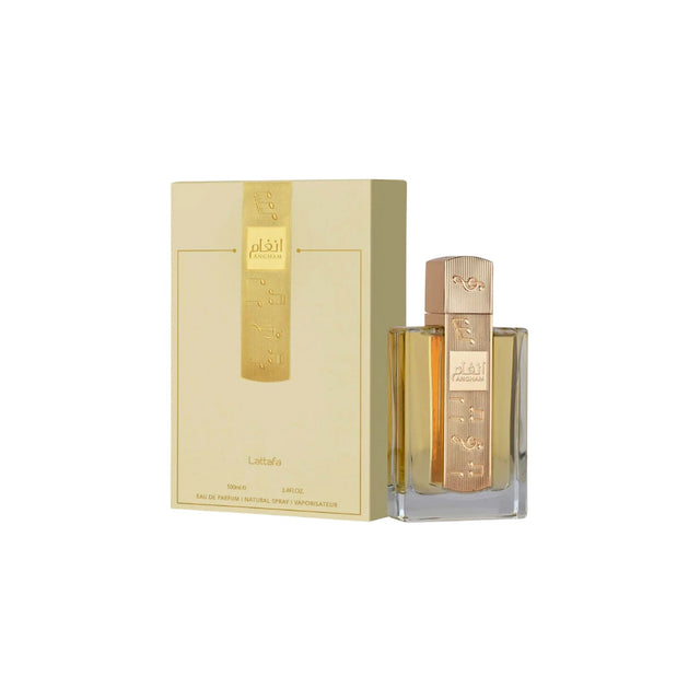 Lattafa Angham EDP 100 ML Unisex. Perfume cautivador con notas únicas que destacan tu personalidad. ¡Descúbrelo y compra hoy para brillar!-1-1-1-1-1