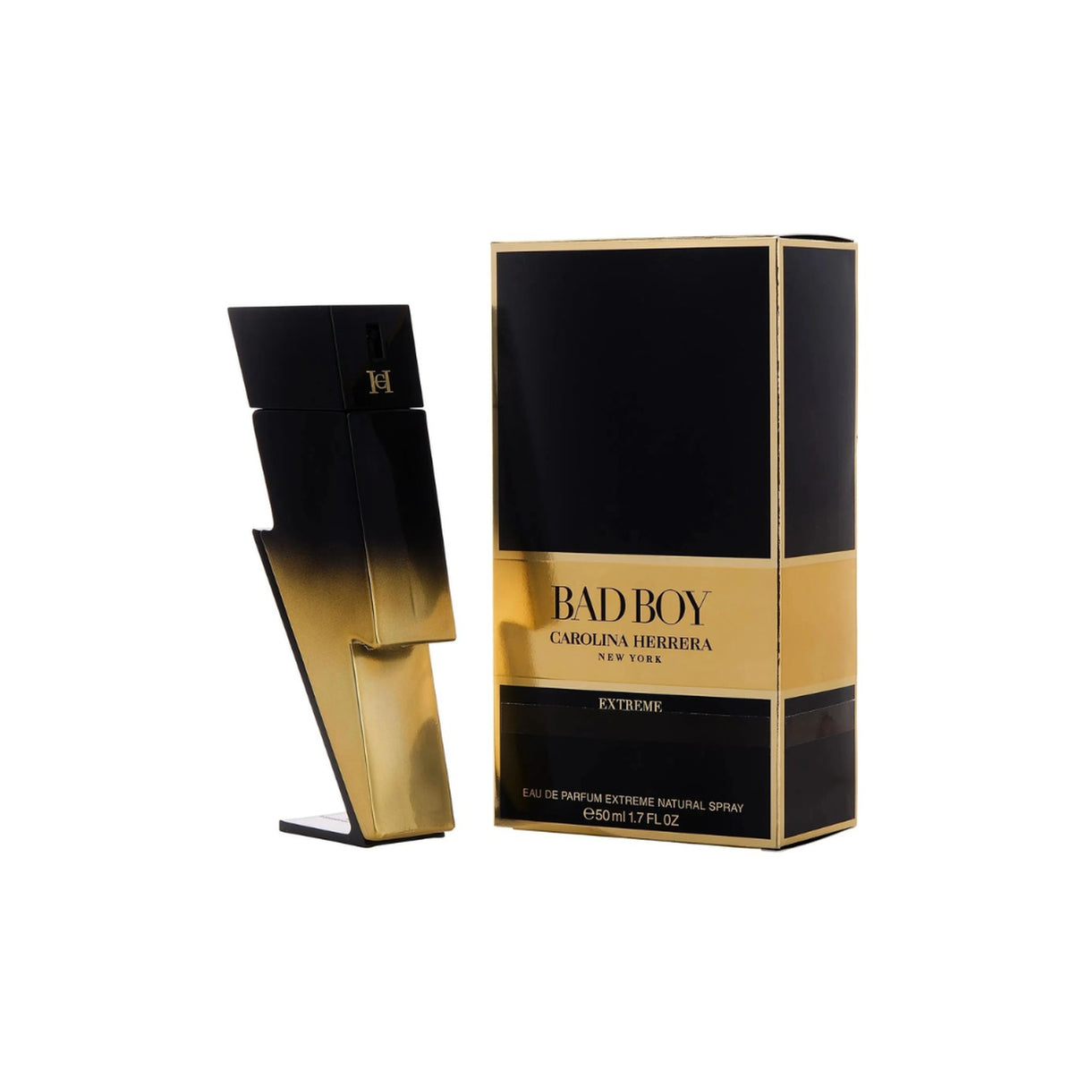 Carolina Herrera Bad Boy Extreme Edp 50ml Hombre. Fragancia intensa y seductora para el hombre audaz. ¡Descúbrelo y marca la diferencia hoy!-1