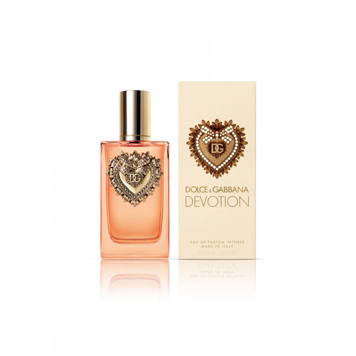 Dolce Gabbana Devotion Eau de Parfum Intense 100ml Mujer. Una fragancia seductora y duradera que resalta tu esencia. ¡Descúbrelo ahora!-1
