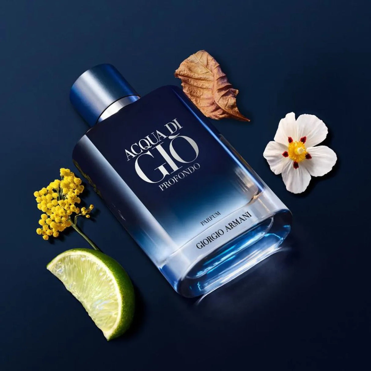 Acqua Di Gio Profondo Parfum Giorgio Armani 100ml Hombre. Fragancia intensa y fresca que resalta tu personalidad. ¡Descúbrelo ahora y destaca!-3