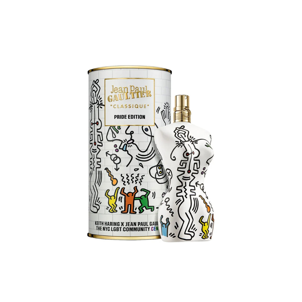 Jean Paul Gaultier Classique Pride EDT 2024 100ml Mujer. Fragancia única que celebra la diversidad. ¡Descúbrelo y destaca tu esencia hoy!-1