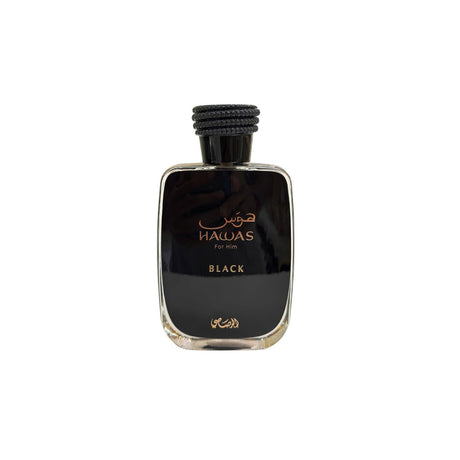 Rasasi Hawas Black EDP 100 Ml Hombre, una fragancia intensa y seductora que destaca tu personalidad. ¡Descúbrelo ahora y deja huella!-2