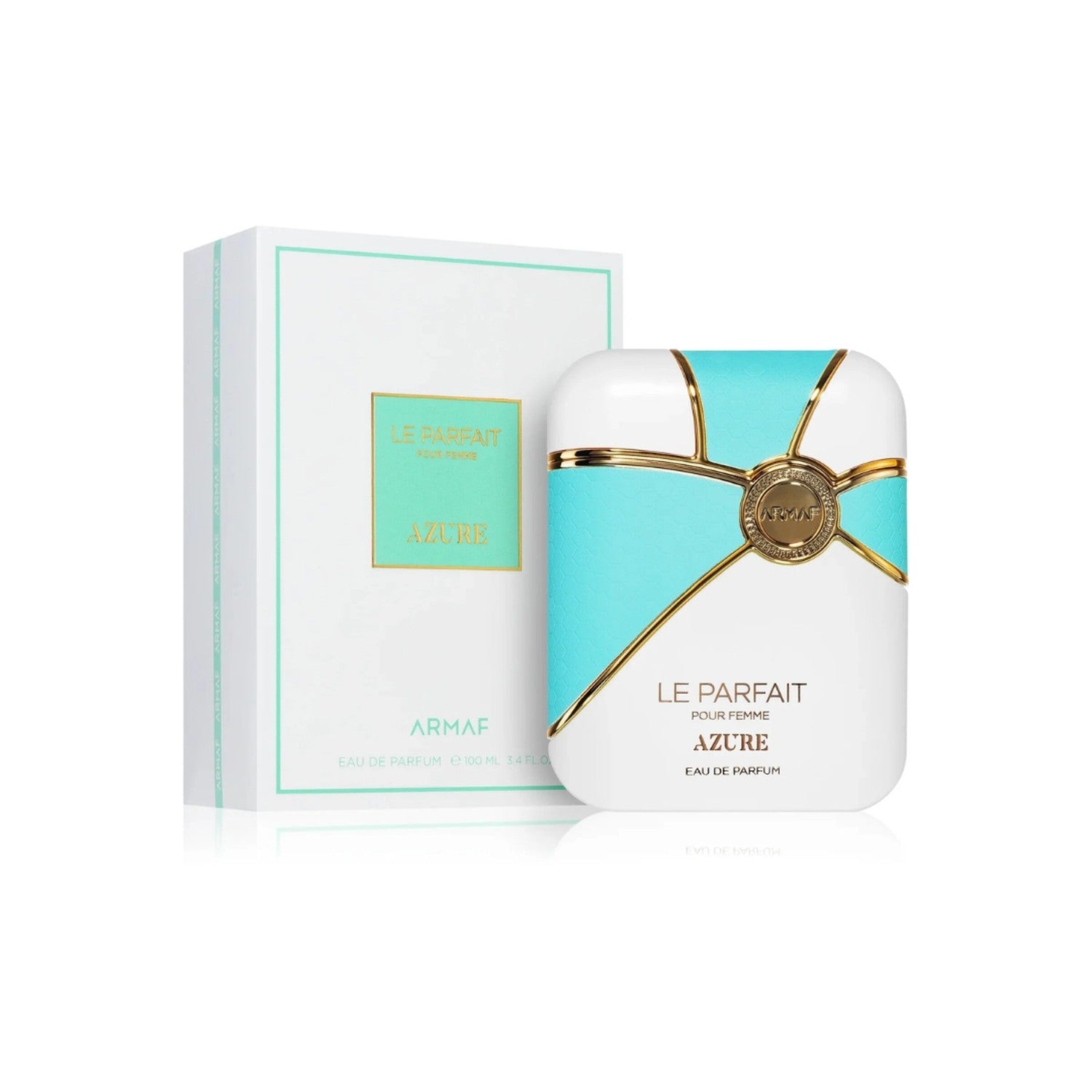 Armaf Le Parfait Azure 100ml Edp Mujer, una fragancia fresca y elegante que realza tu belleza. ¡Descúbrelo ahora y deslumbra con tu aroma!-1