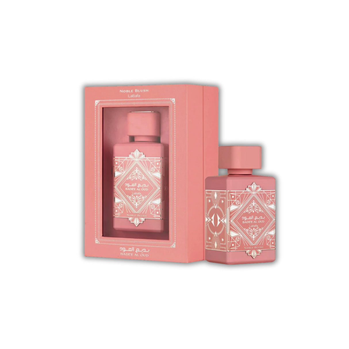 Lattafa Badee Al Oud Noble Blush Edp 100 Ml Mujer. Perfume exótico y duradero que realza tu esencia. ¡Descúbrelo ahora y deslumbra!-1