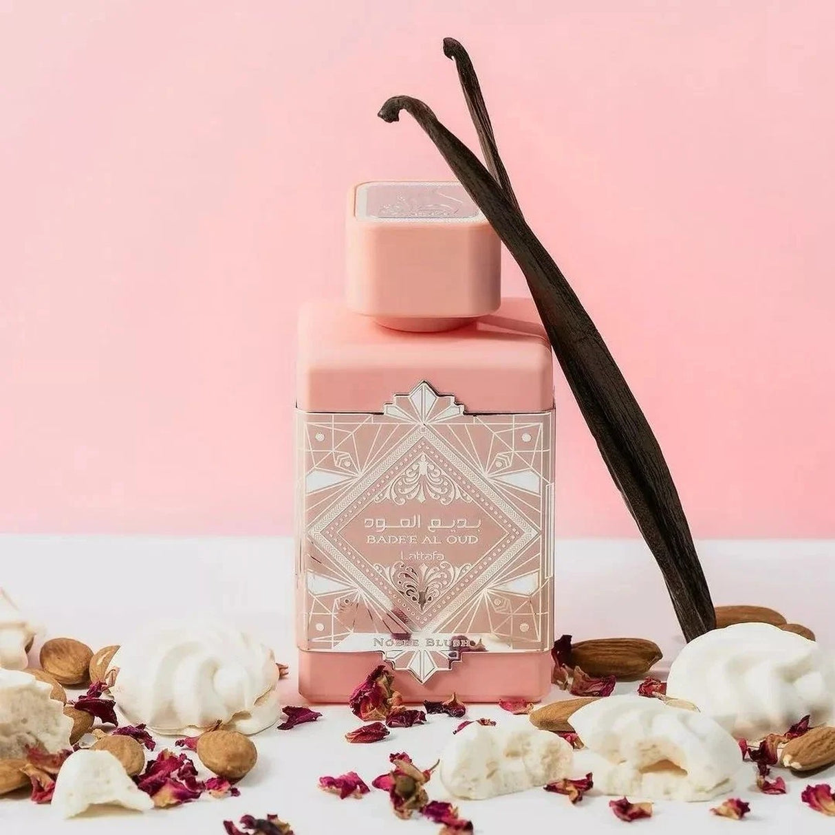 Lattafa Badee Al Oud Noble Blush Edp 100 Ml Mujer. Perfume exótico y duradero que realza tu esencia. ¡Descúbrelo ahora y deslumbra!-2