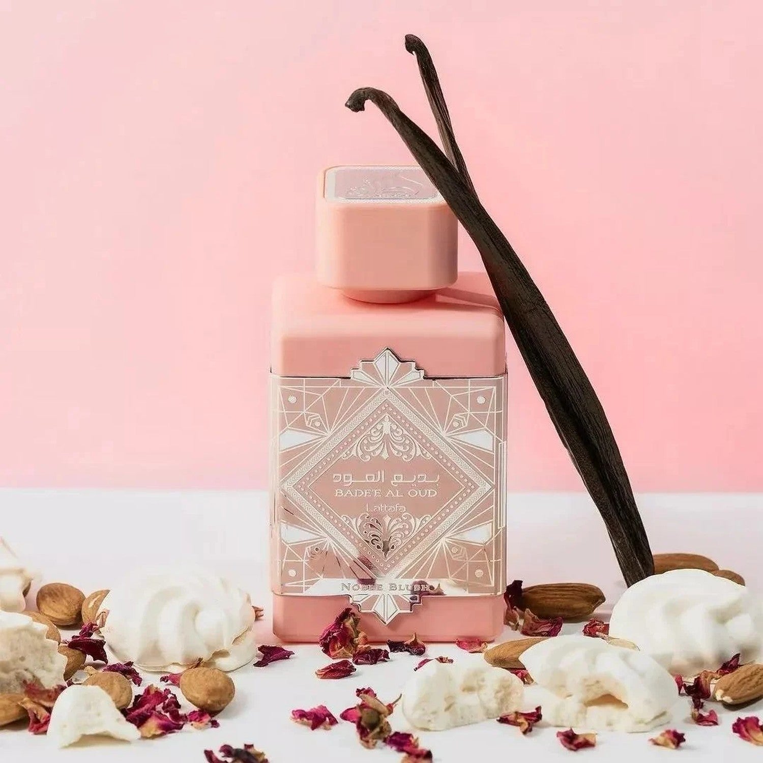 Lattafa Badee Al Oud Noble Blush Edp 100 Ml Mujer. Perfume exótico y duradero que realza tu esencia. ¡Descúbrelo ahora y deslumbra!-2