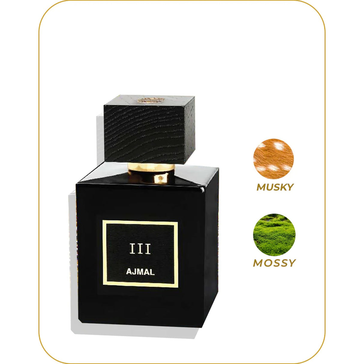 Ajmal Gold Collection III Edp 100 Ml Unisex. Fragancia única y duradera para todos. ¡Descúbrelo ahora y destaca con su aroma cautivador!-3