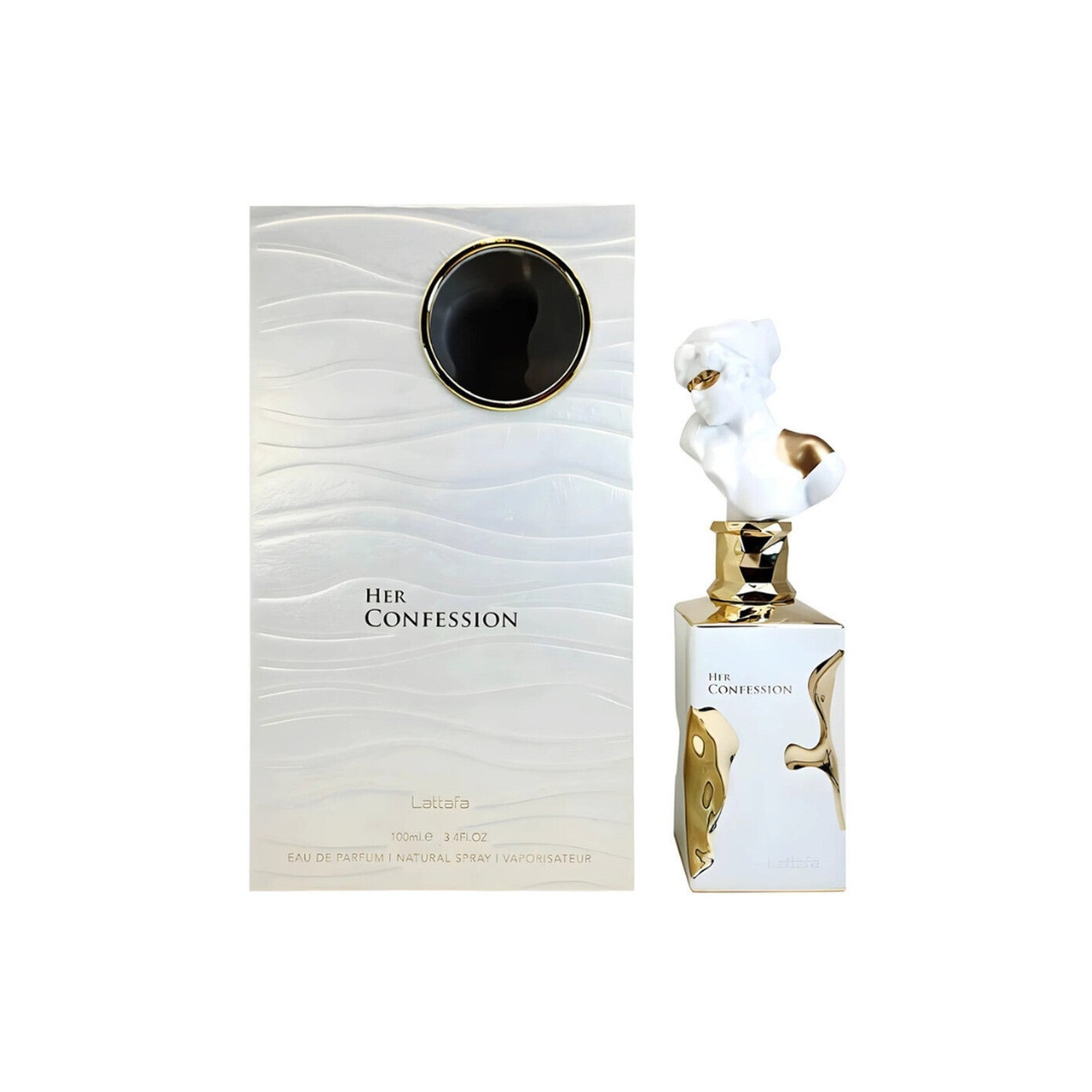 Lattafa Her Confession Edp 100 Ml Mujer. Perfume cautivador con notas florales y amaderadas. ¡Descúbrelo ahora y enamórate de su esencia!-1