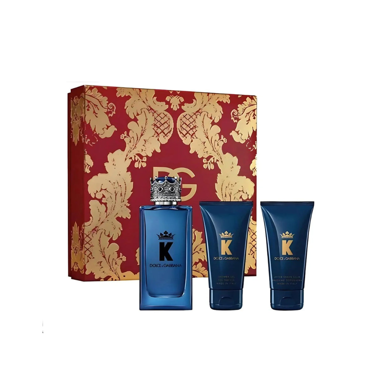Dolce Gabbana K Edp 100ml + Shower Gel 50ml + Balsamo 50ml Hombre. Un set perfecto para el hombre moderno. ¡Compra ahora y destaca tu esencia!-1