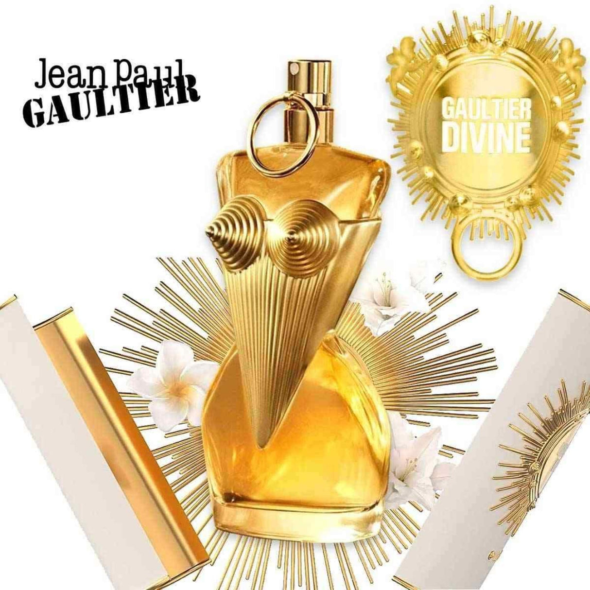 Jean Paul Gaultier Divine Edp 50 Ml Mujer. Perfume seductor con notas florales y frutales. ¡Descubre tu esencia única y cómpralo hoy!-3
