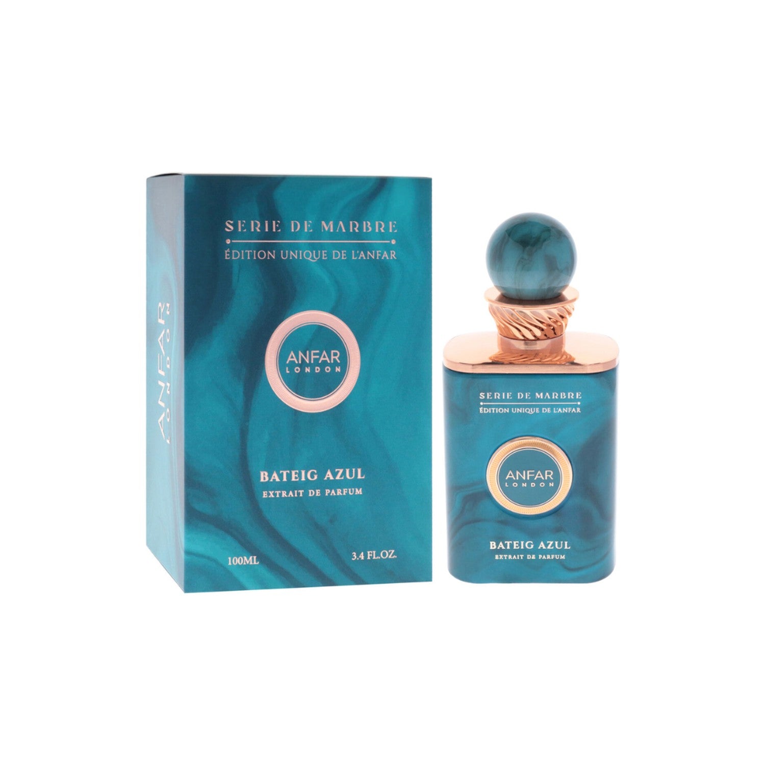 Anfar Bateig Azul Extrait De Parfum 100 Ml Unisex. Fragancia única y duradera para todos. ¡Descúbrelo ahora y destaca tu esencia!-1