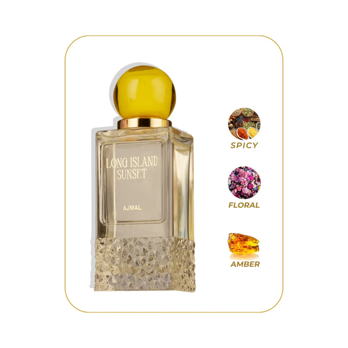 Ajmal Long Island Sunset Her Edp 100 Ml Mujer. Perfume cautivador con notas florales y frutales. ¡Descúbrelo y deslumbra hoy!-2