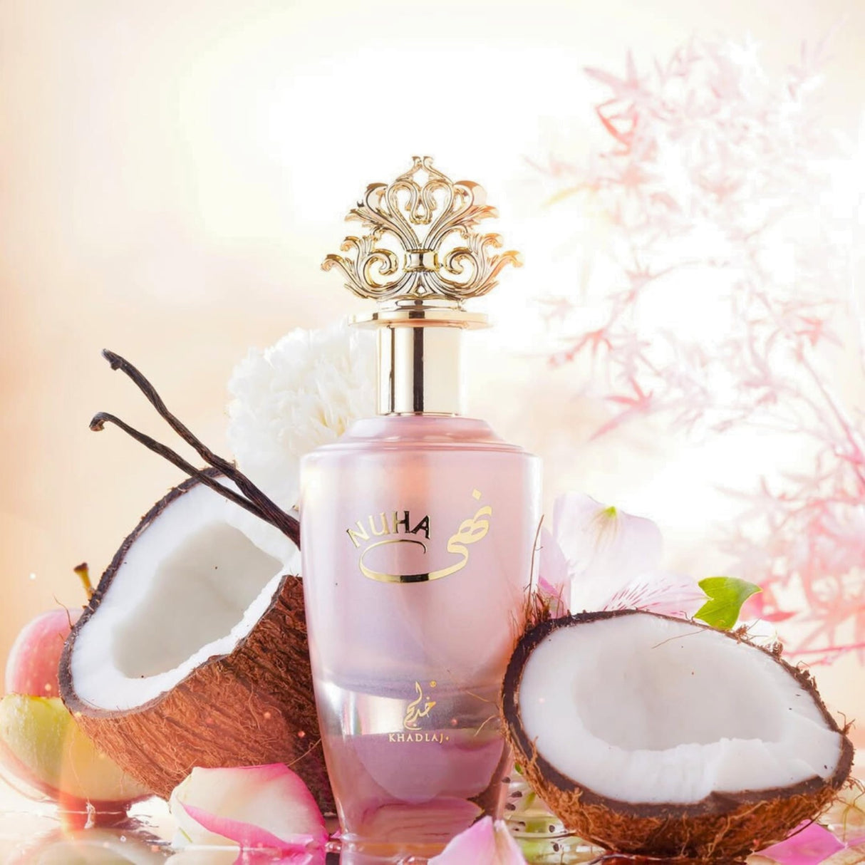 Khadlaj Nuha Edp 85 Ml Mujer, una fragancia cautivadora que resalta tu esencia. Perfecta para cualquier ocasión. ¡Descúbrela ahora!-3