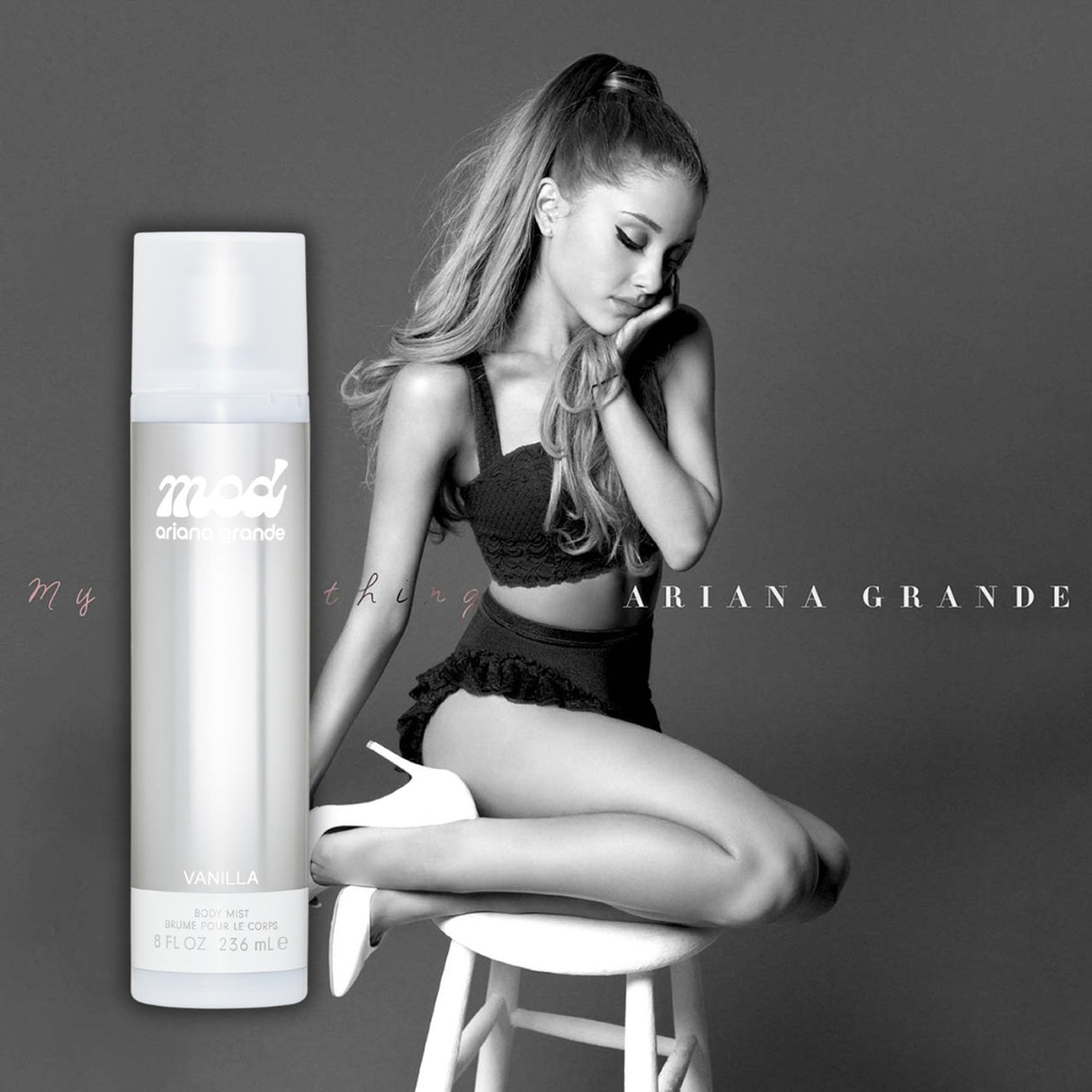 Ariana Grande Mod Vanilla Body Splash 236ml Mujer. Fragancia dulce y envolvente que te hará destacar. ¡Descúbrelo ahora y siente la diferencia!-2