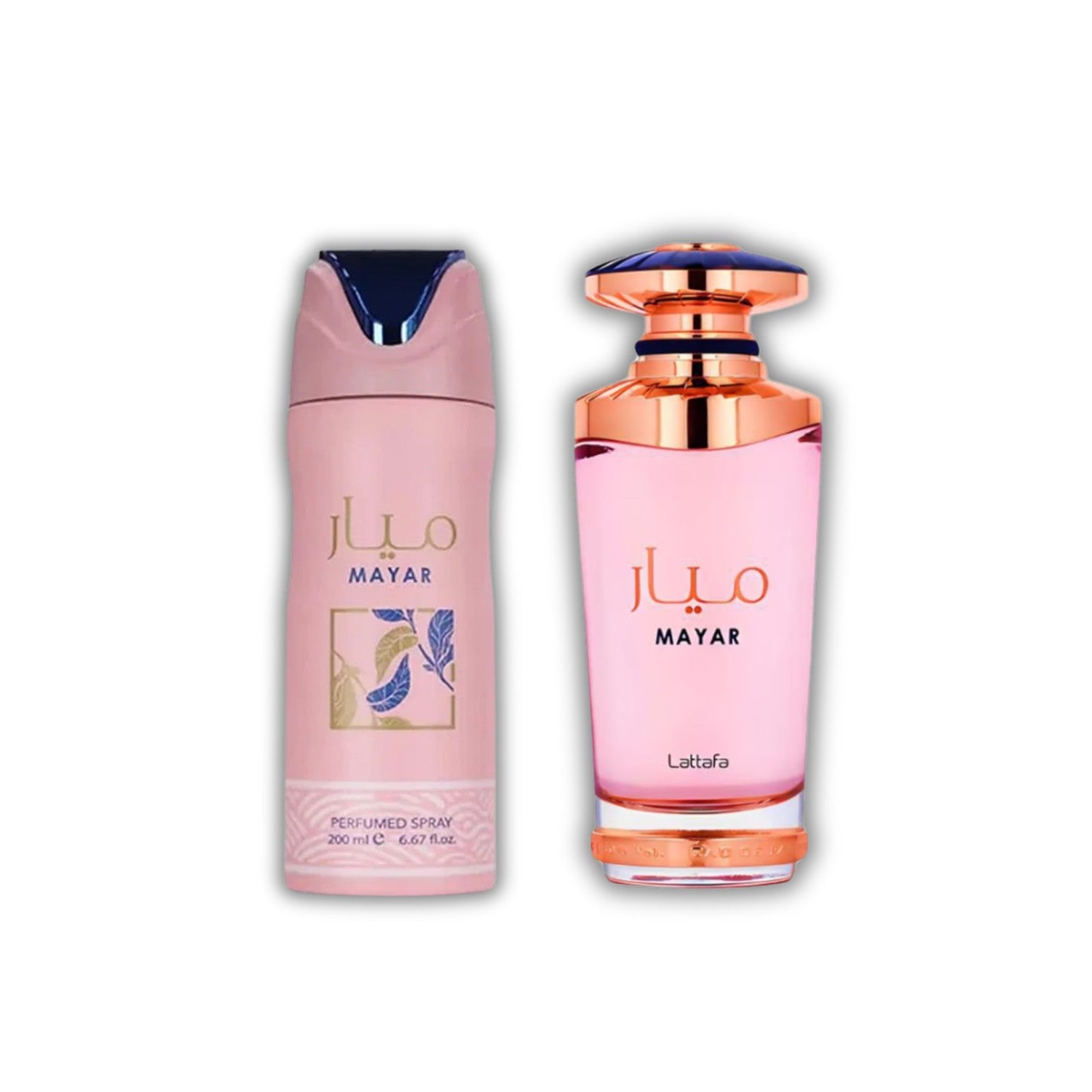 Lattafa Mayar Edp 100 Ml + 200ml Deo Spray Mujer Set. Perfume y desodorante que ofrecen frescura duradera. ¡Descúbrelo ahora y deslumbra!-2