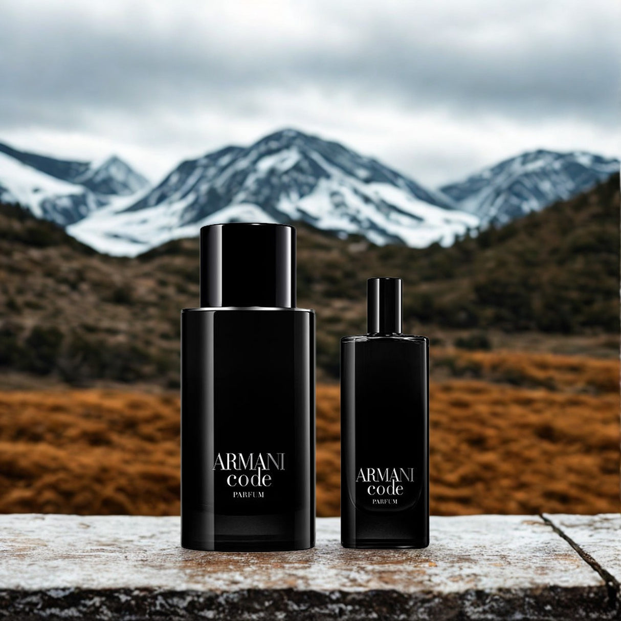 Giorgio Armani Code Parfum 75ML + 15ML Hombre Set. Un aroma seductor y elegante para el hombre moderno. ¡Descúbrelo ahora y destaca tu estilo!-3