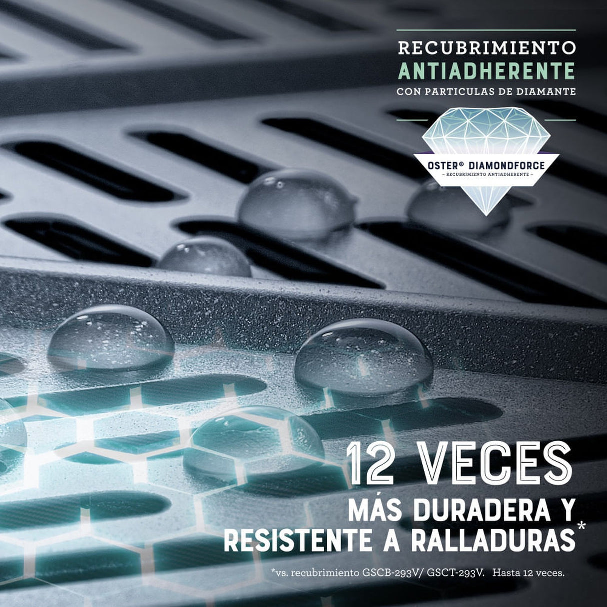 Freidora de Aire Manual Oster® DiamondForce 4L: cocina saludable y crujiente con menos aceite. ¡Descúbrela y mejora tus comidas hoy!-4