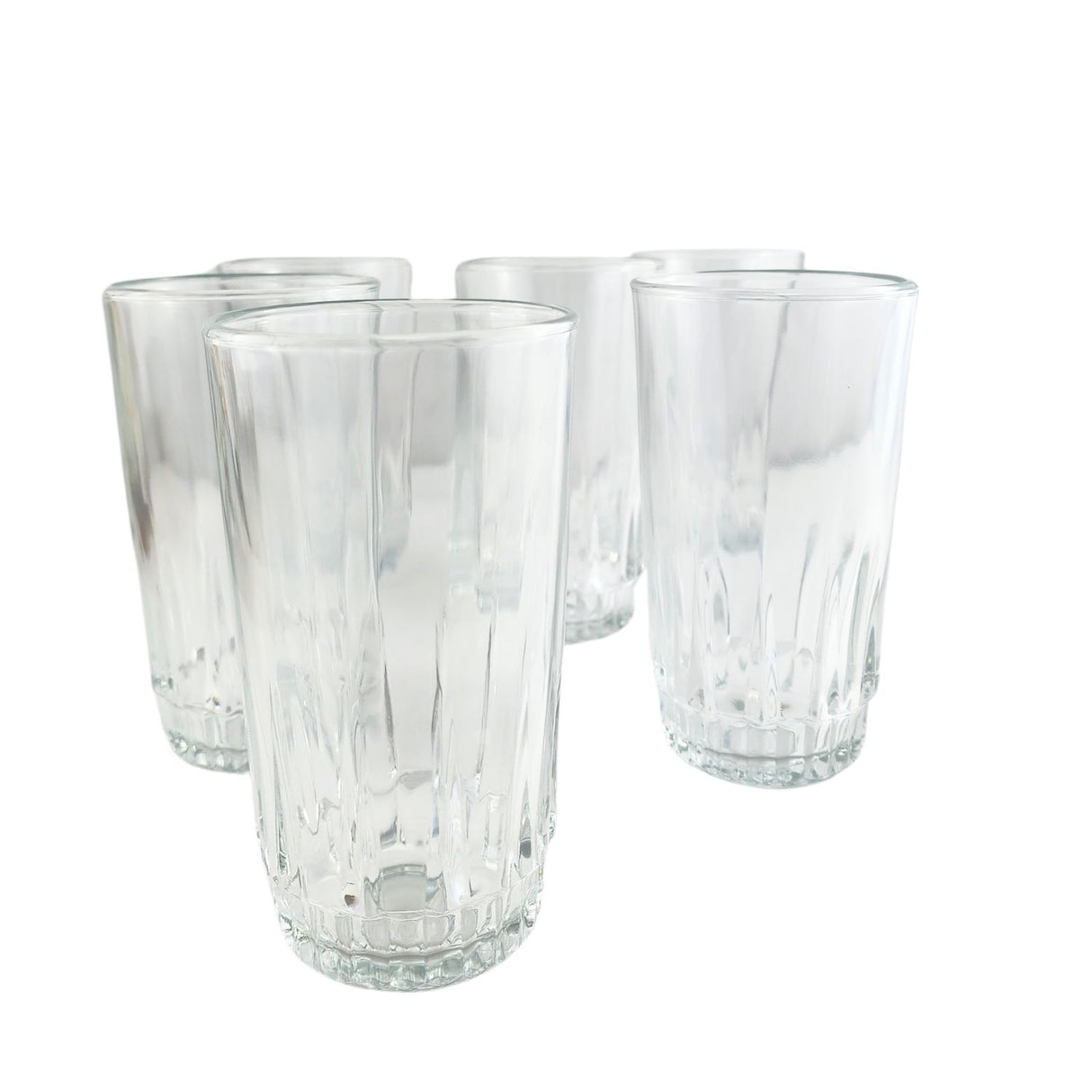 Set 12 Vasos Altos Whisky Cristar Prisma Rocks 335mL