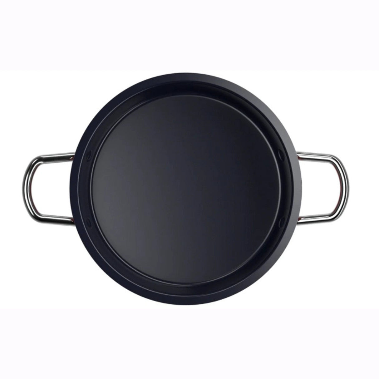 Paila Antiadherente 16 cm de Aluminio Negra con Asas Metálicas