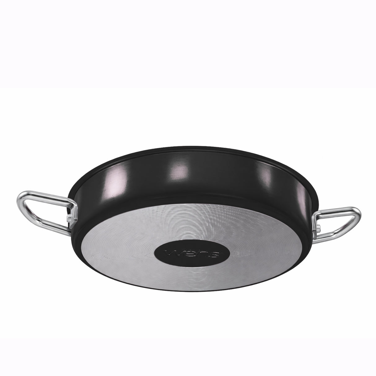 Paila Antiadherente 16 cm de Aluminio Negra con Asas Metálicas