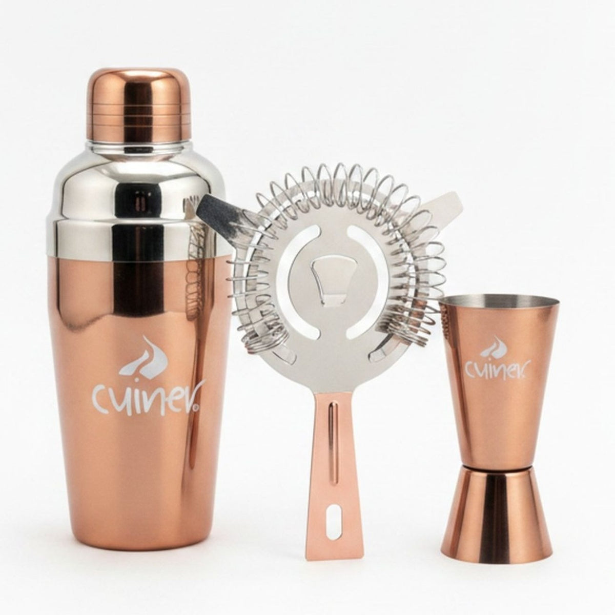 Set Completo Super Coctelería Premium 7 Piezas Cuiner Wayu