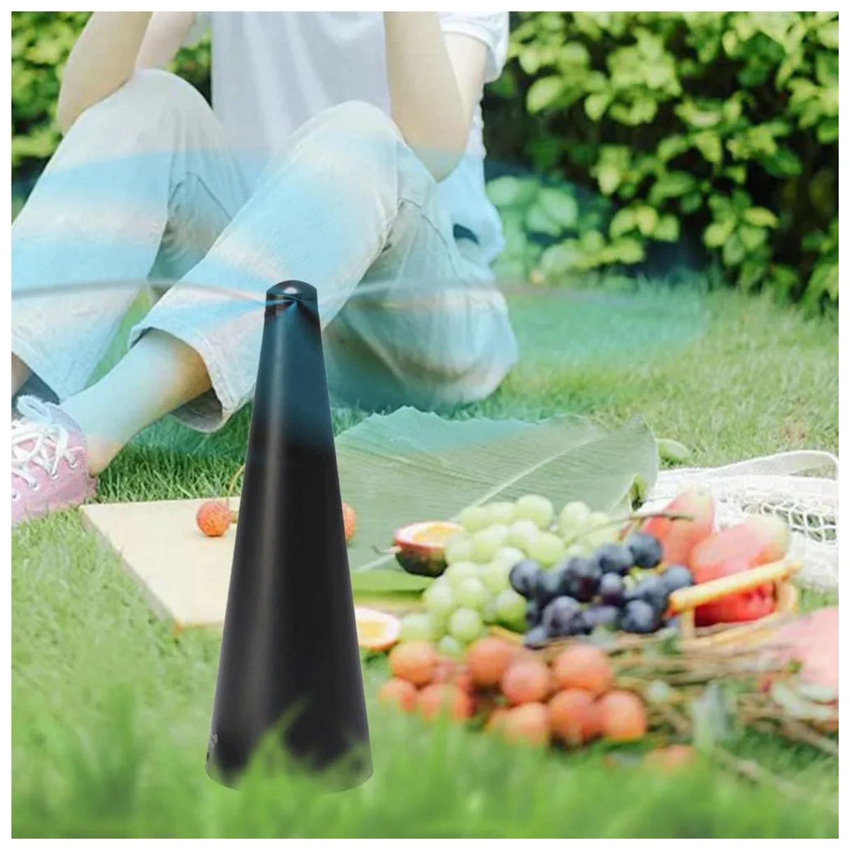 Mosquito Fan Wayu atrapa mosquitos sin ruido ni químicos. Funciona con USB o pilas. Diseño portátil y seguro. ¡Llévalo donde quieras!-3