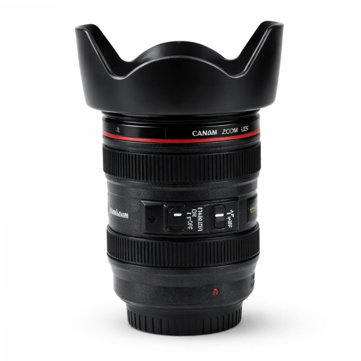 Vaso Mug Lente de Camara Plastico Original con Tapa | Disparo.cl