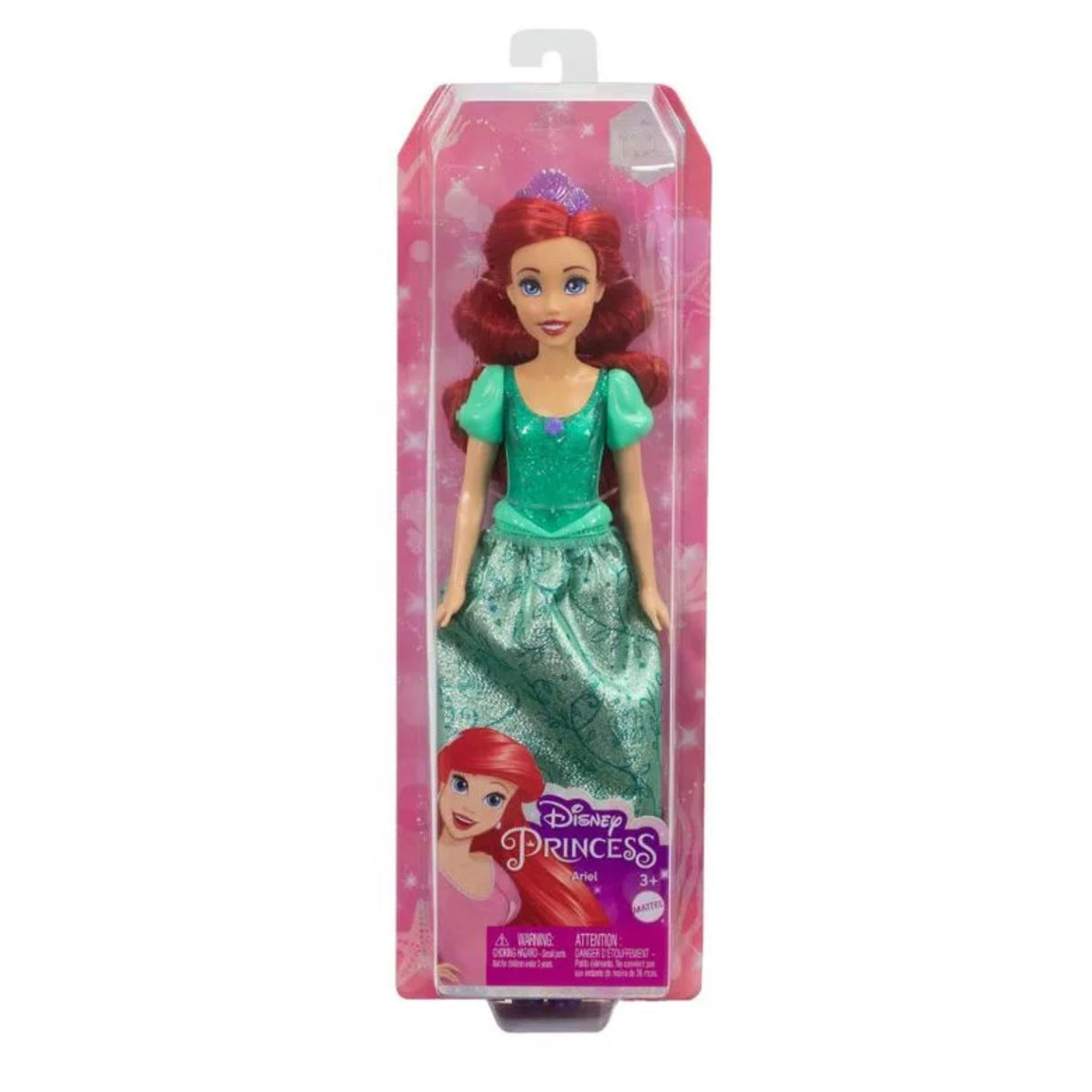 Princesa Disney Ariel Muñeca Juguete Infantil Mattel