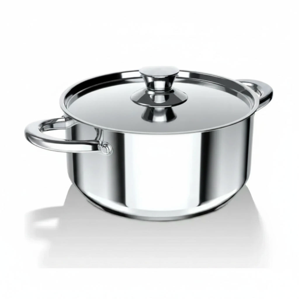 Cacerola Acero Inoxidable 26cm 7L Inducción Wens | Disparo.cl