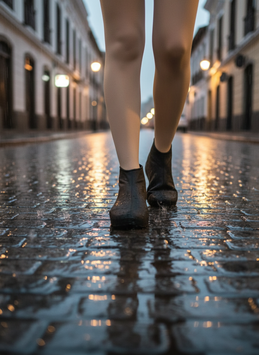Cubre Calzado Impermeable Silicona Antidesliz | Disparo.cl