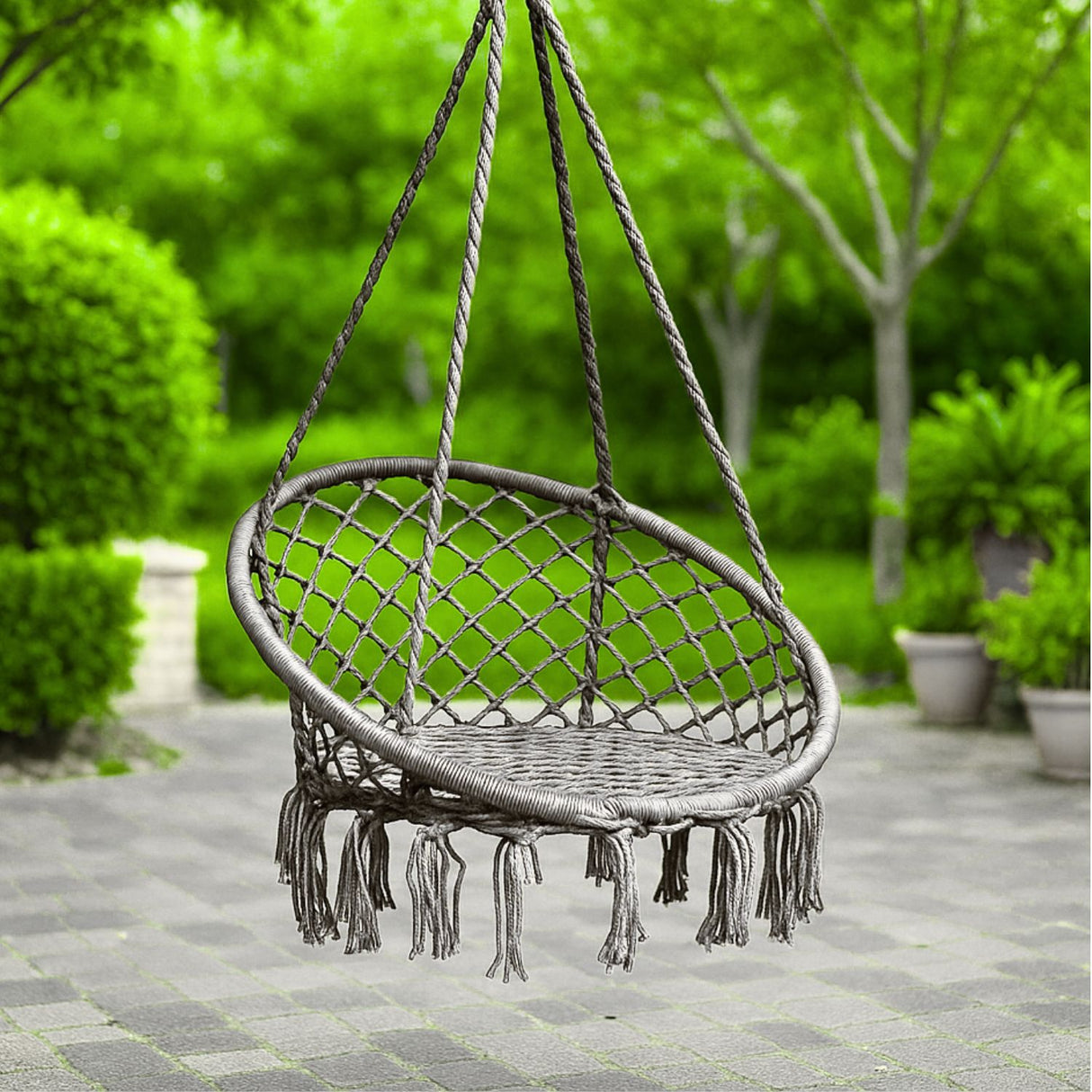 Hamaca Colgante Boho Quincho Casa Terraza