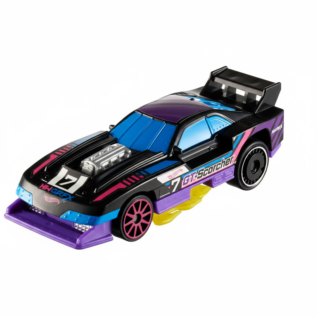 Hot Wheels Let's Race Activate GT-Scorcher Ne | Disparo.cl