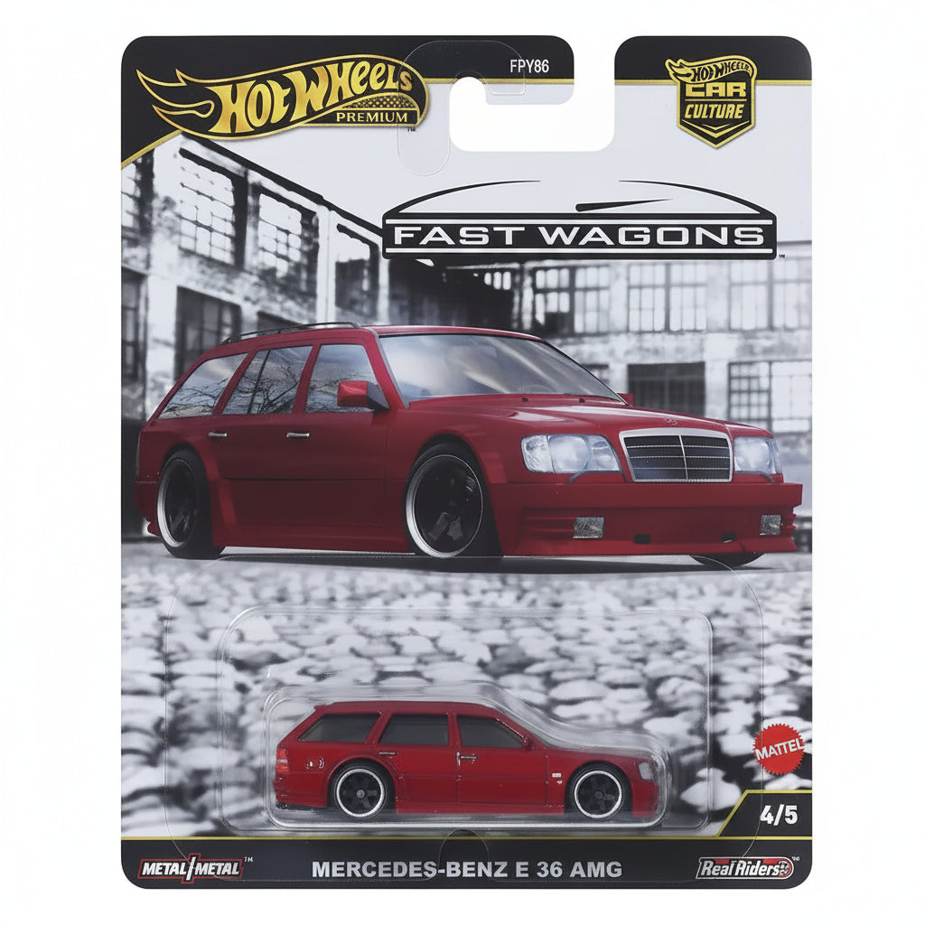 Hot Wheels Premium Mercedes E36 AMG Fast Wago | Disparo.cl