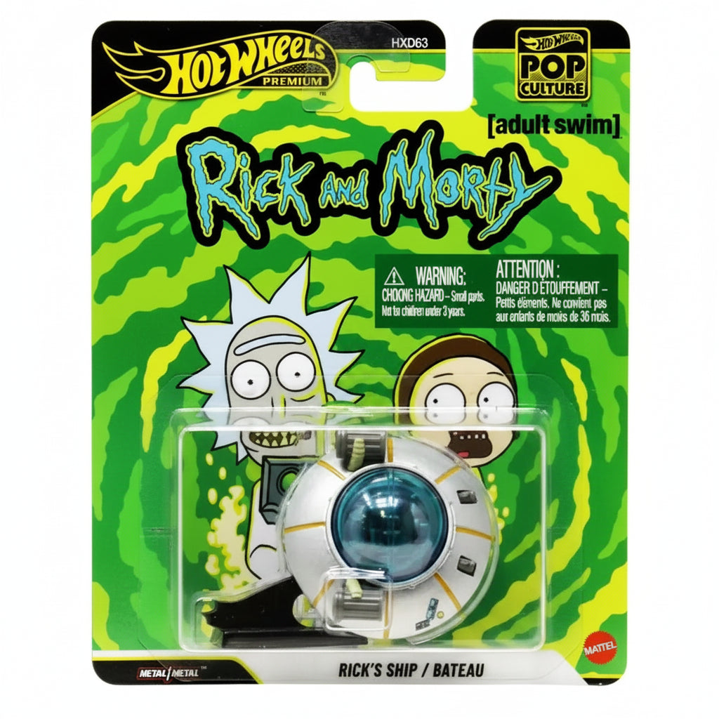 Hot Wheels Premium Rick's Ship Rick And Morty | Disparo.cl
