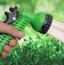 Set Pistola Manguera Extensible 15 Metros Riego Patio Jardín. Flexible y resistente, ideal para un riego eficiente y cómodo. ¡Compra ahora!