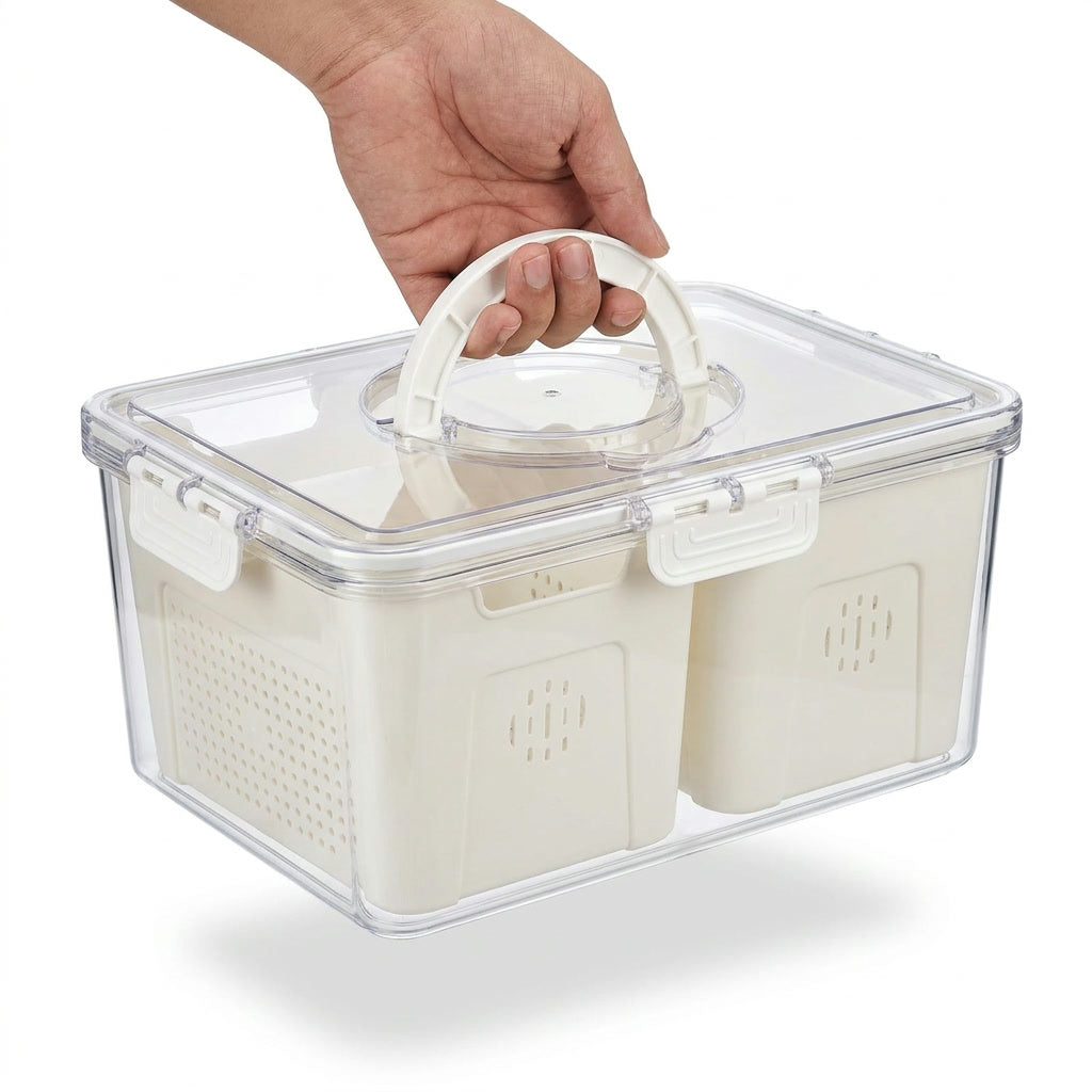 Organizador canastos tapa plegable traslado asado quincho chileno