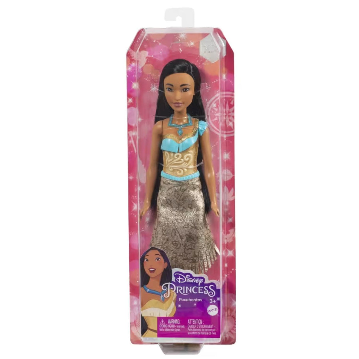 Princesa Disney Pocahontas Muñeca Juguete Infantil Mattel