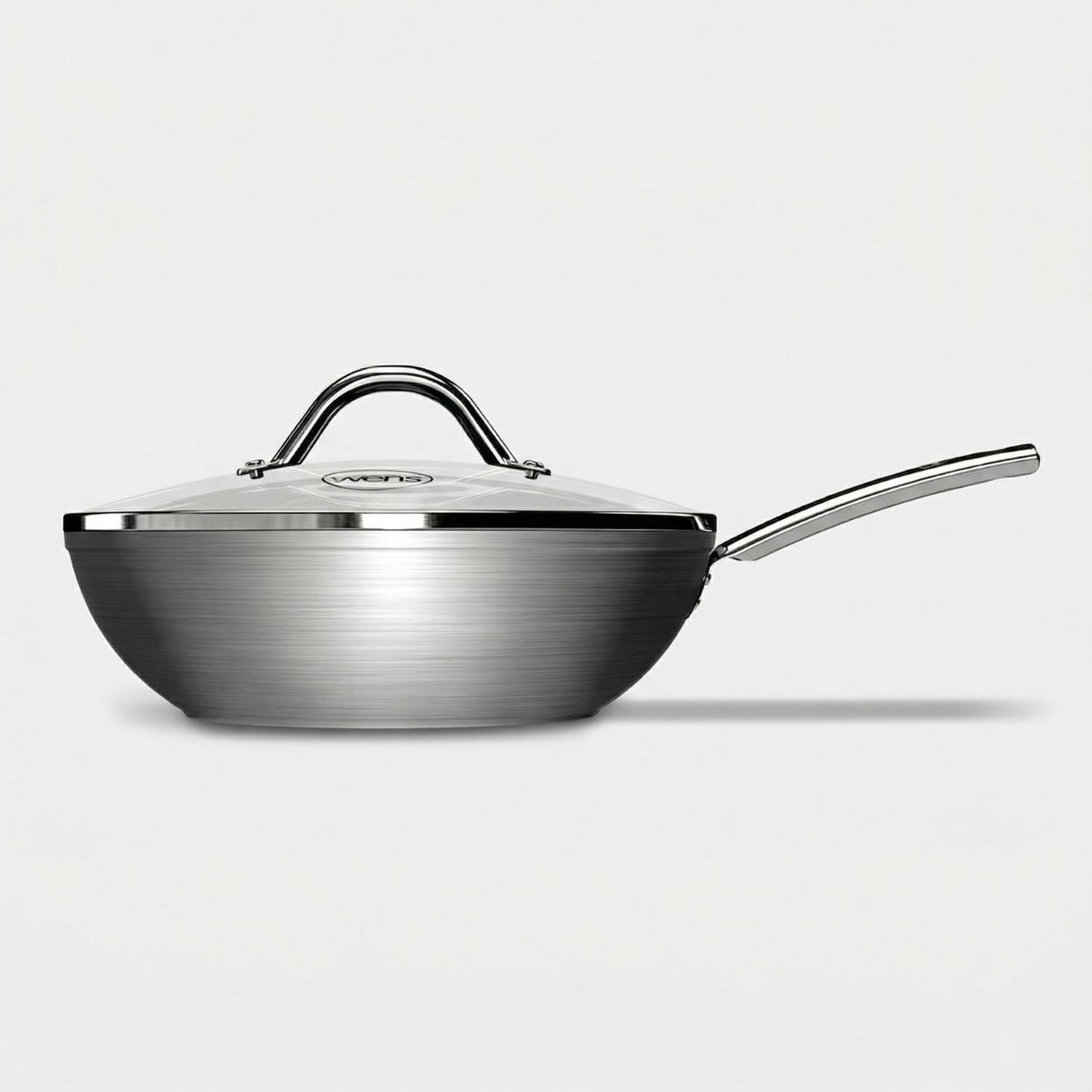 sarten wok 28cm con tapa antiadherente cocina moderna