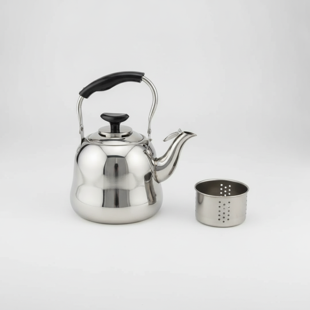 Tetera acero inoxidable cocina chilena once familiar gas