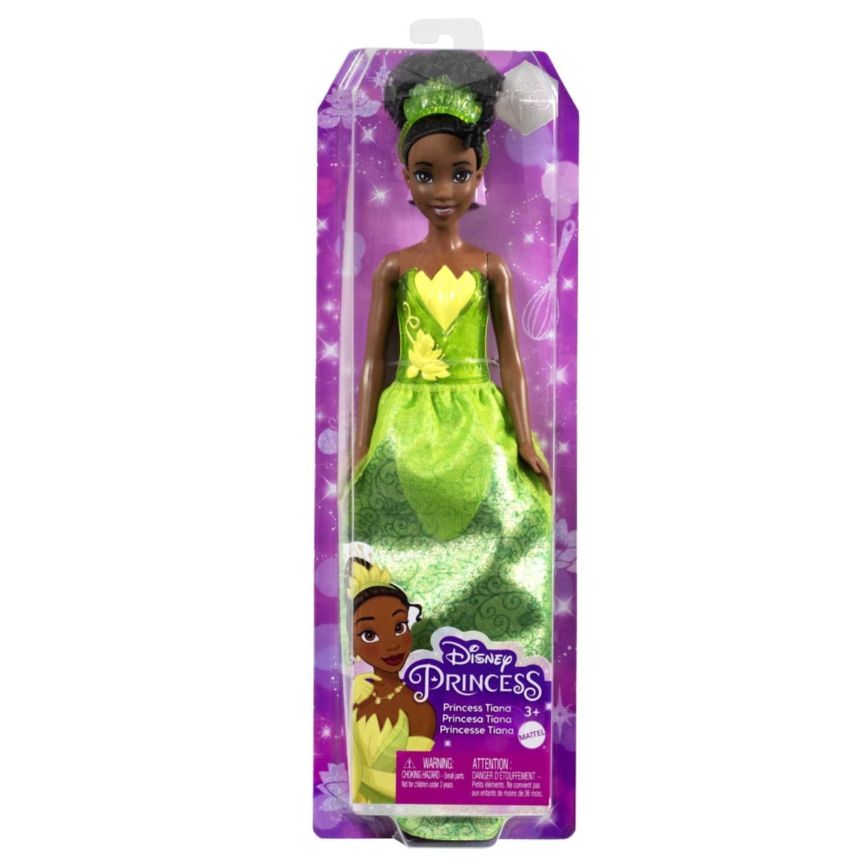 Princesa Disney Tiana Muñeca Juguete Infantil Mattel