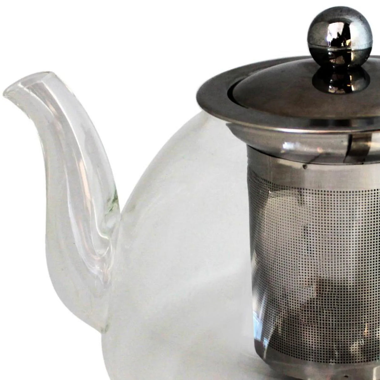 Tetera De Vidrio 1 Litro Con Infusor Marca Glasso